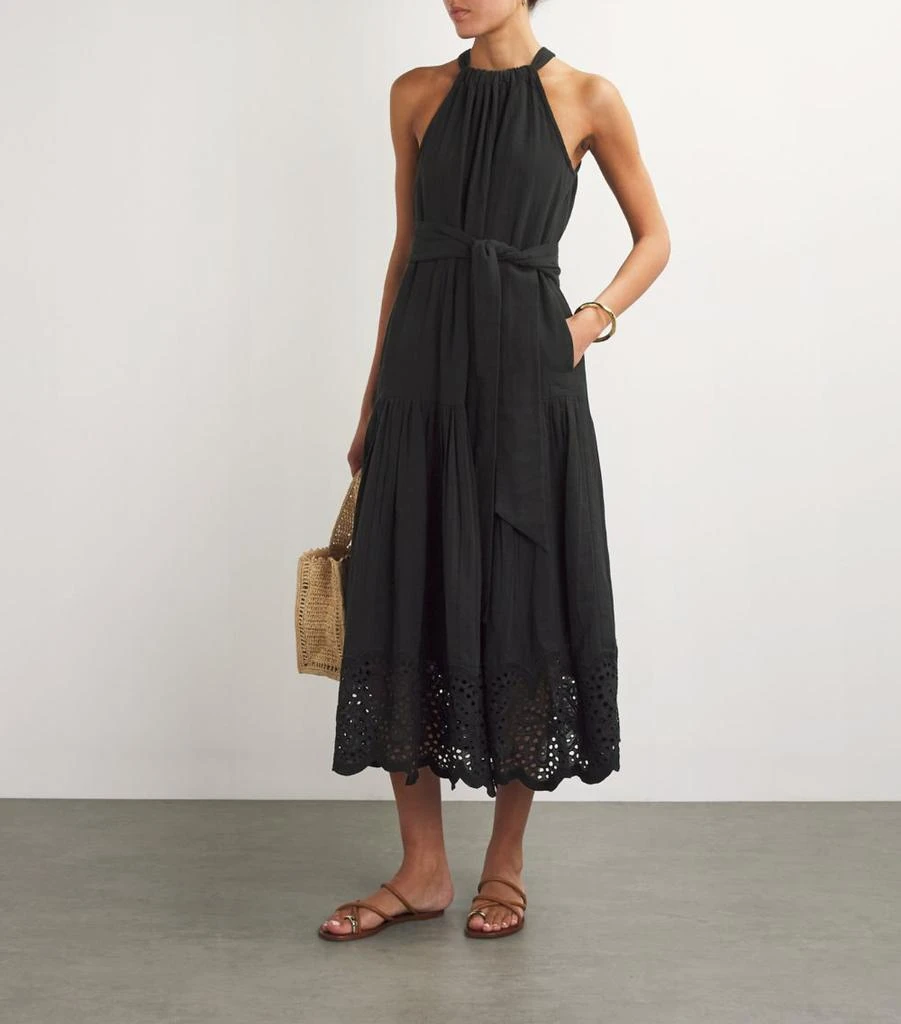 ME+EM Cotton Cheesecloth Maxi Dress 2