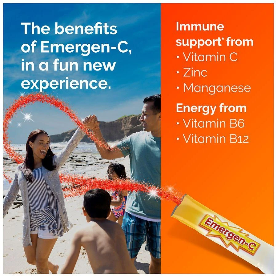 Emergen-C Immune Support Supplement 500 mg Crystals 6