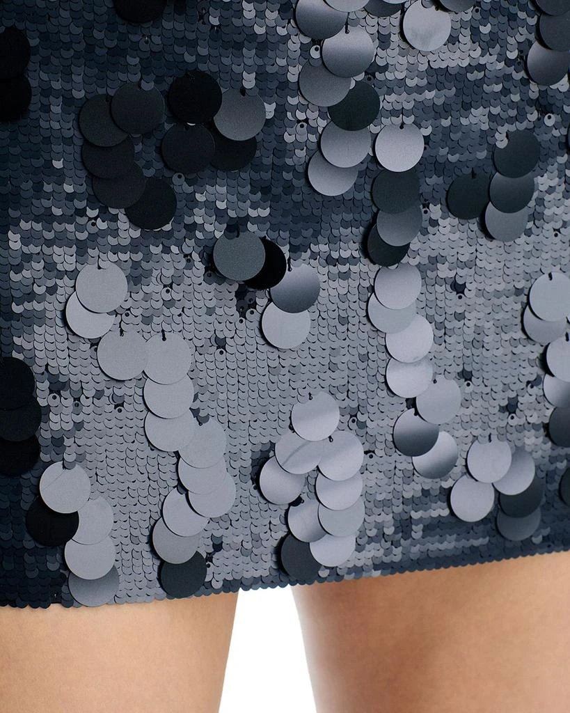 Danielle Guizio Paillette Mini Skirt 5