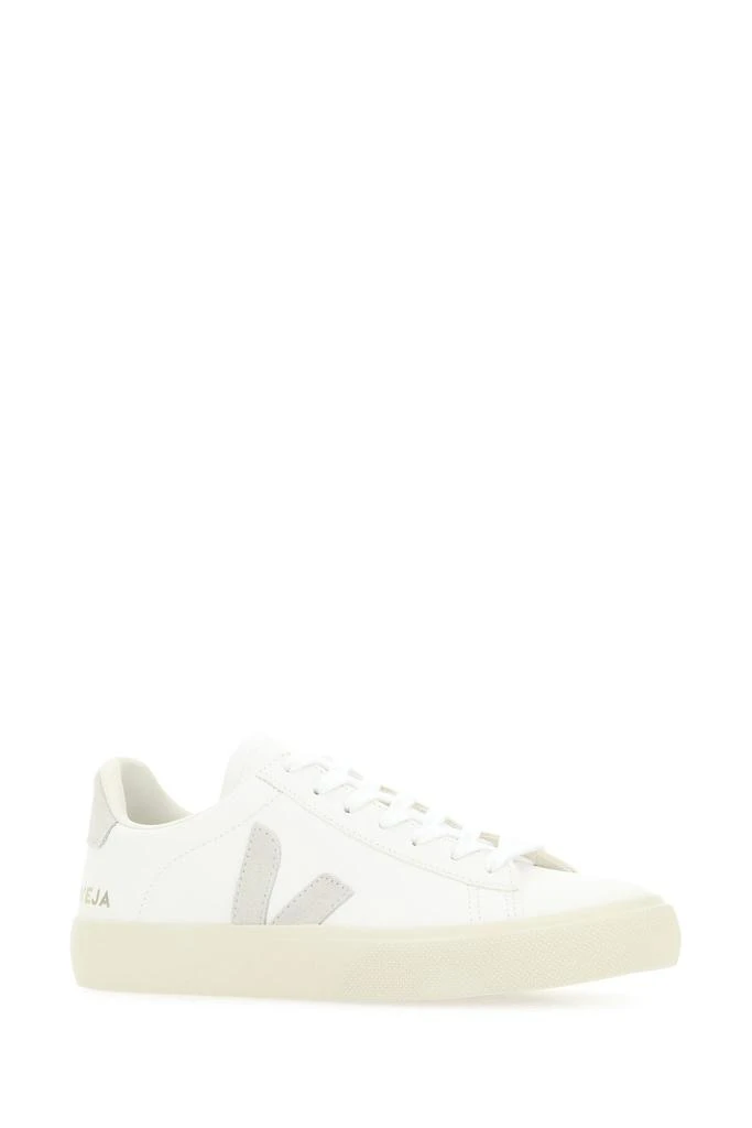 Veja White chromefree leather Campo sneakers 1