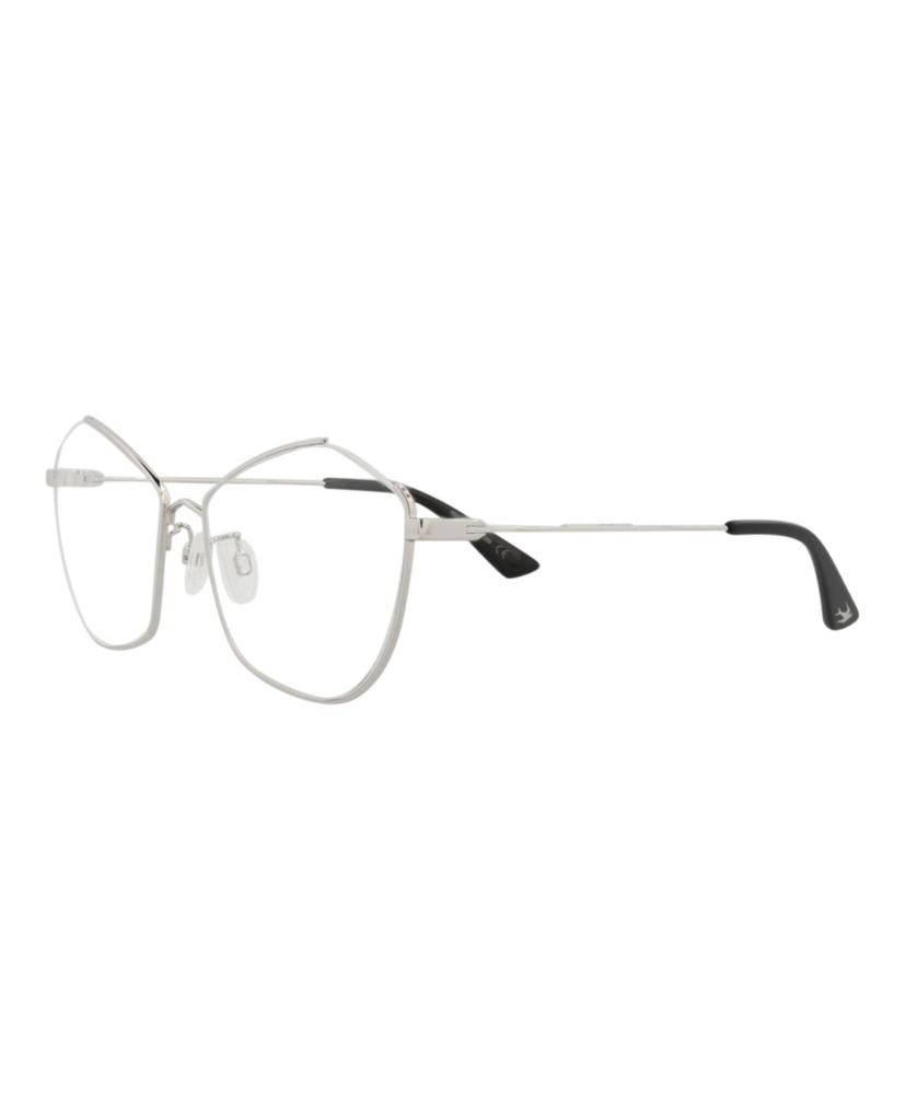 Alexander McQueen Cat Eye-Frame Metal Optical Frames
