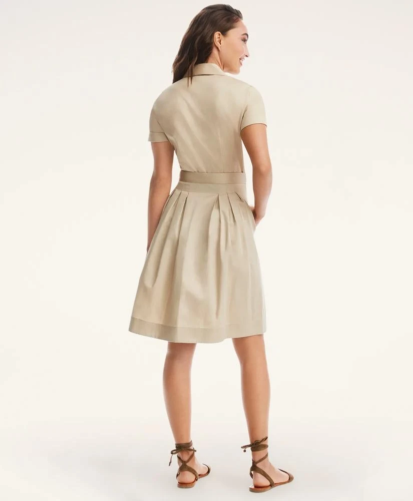 Brooks Brothers Belted Shirt Dress 3