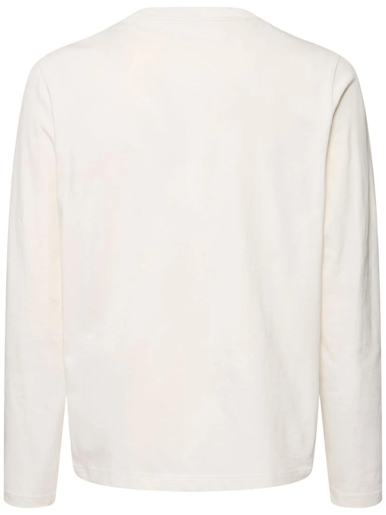 Moncler Embroidered Logo L/s Cotton T-shirt 3