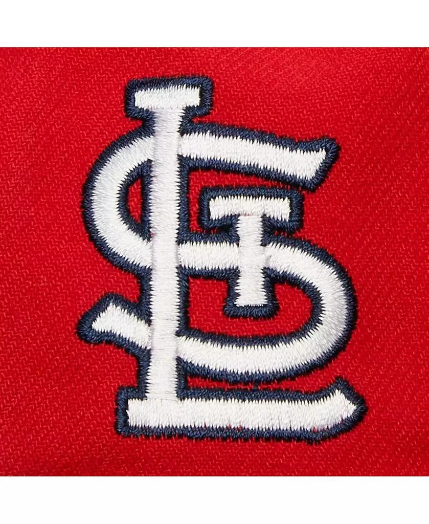 Mitchell & Ness Men's Red St. Louis Cardinals Team Tagged Snapback Hat 3