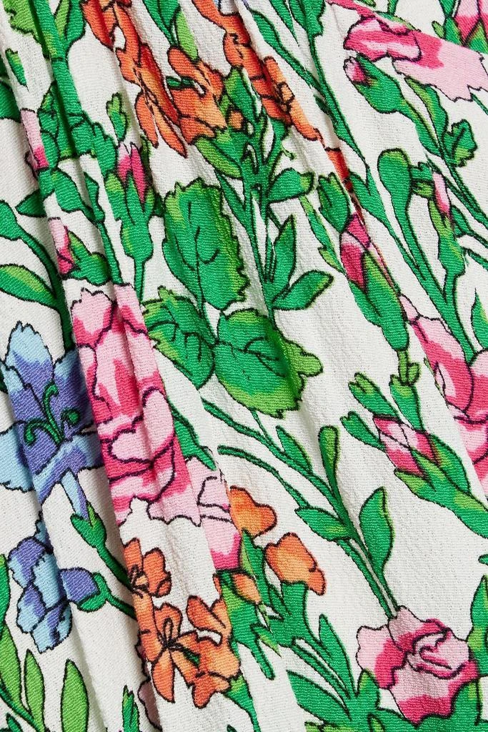 Diane von Furstenberg Sammie belted floral-print crepe midi dress 4