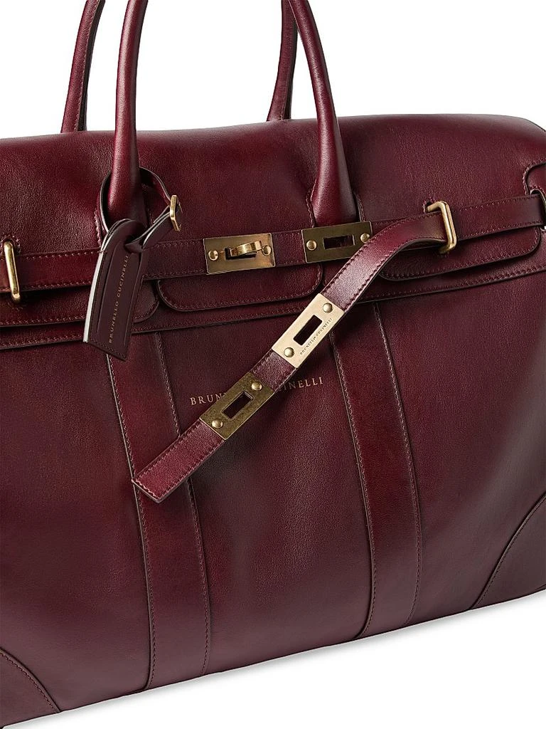 Brunello Cucinelli Calfskin Country Bag 4