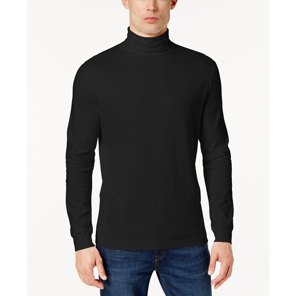 Club Room Men's Solid Turtleneck Shirt, Created for Macy's