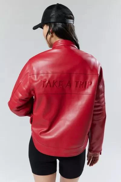House Of Sunny House Of Sunny The Racer Faux Leather Moto Jacket 4