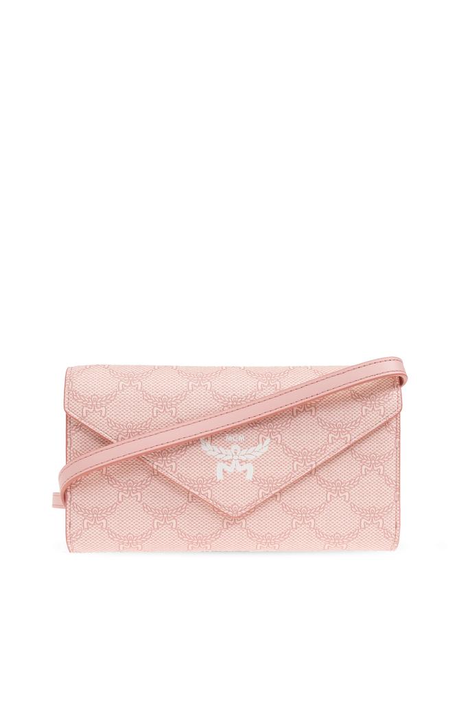 折りたたみ財布 MCM Caramel leather mini Mode Travia wallet (MYLCSLM01 CO) MCM Caramel leather mini Mode Travia wallet - Wallets
