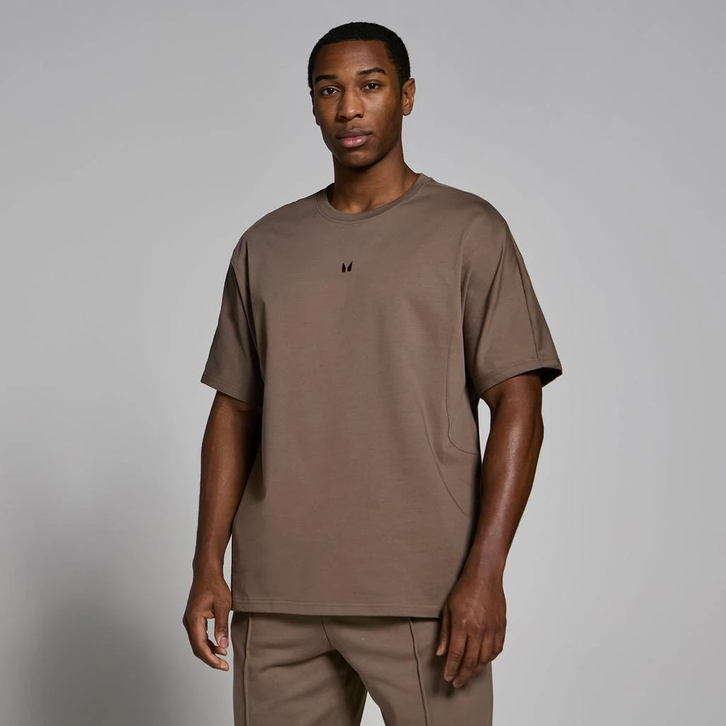 MP MP Men's Lifestyle Heavyweight Oversized T-Shirt - Soft Brown 1