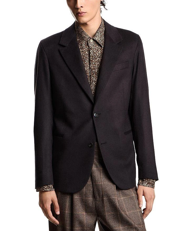 Emporio Armani Regular Fit Cashmere Blazer