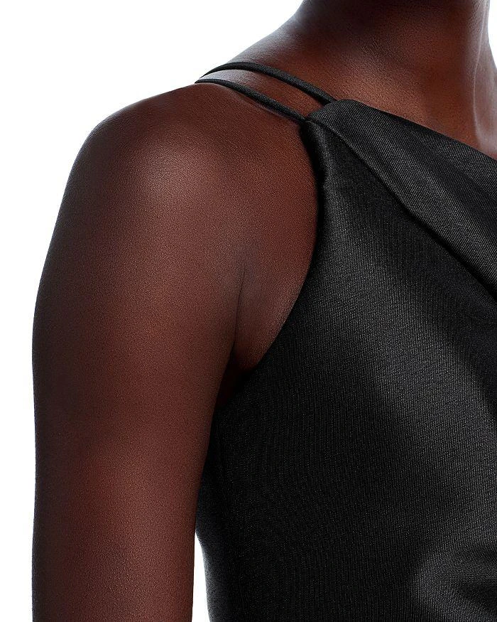 Amsale Asymmetric Sheath Dress 6