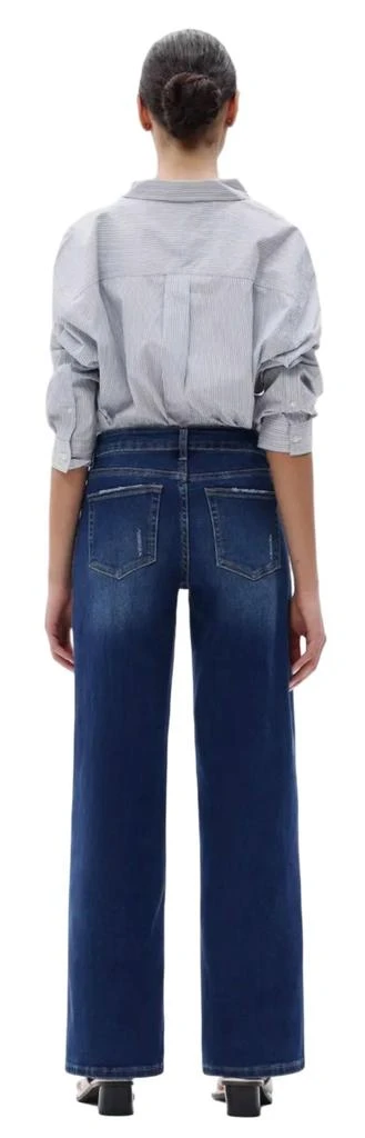 Oneso Oneso - Relaxed Distressed Wide Leg Jeans 3