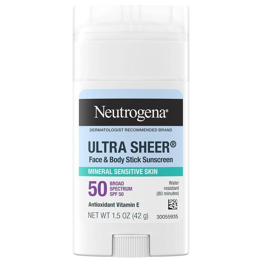 Neutrogena SPF 50 Zinc Mineral Sunscreen Stick