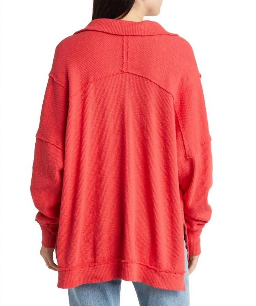 Free People Walk Away Tunic In Red Racer 3