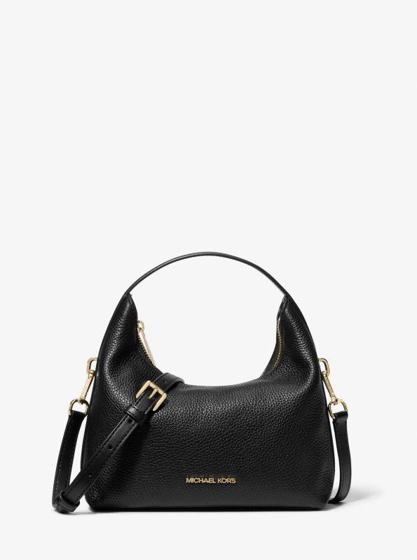 Michael Kors Ember Small Pebbled Leather Messenger Bag