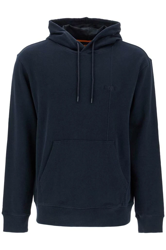 Hugo Boss hooded sweatshirt with 1