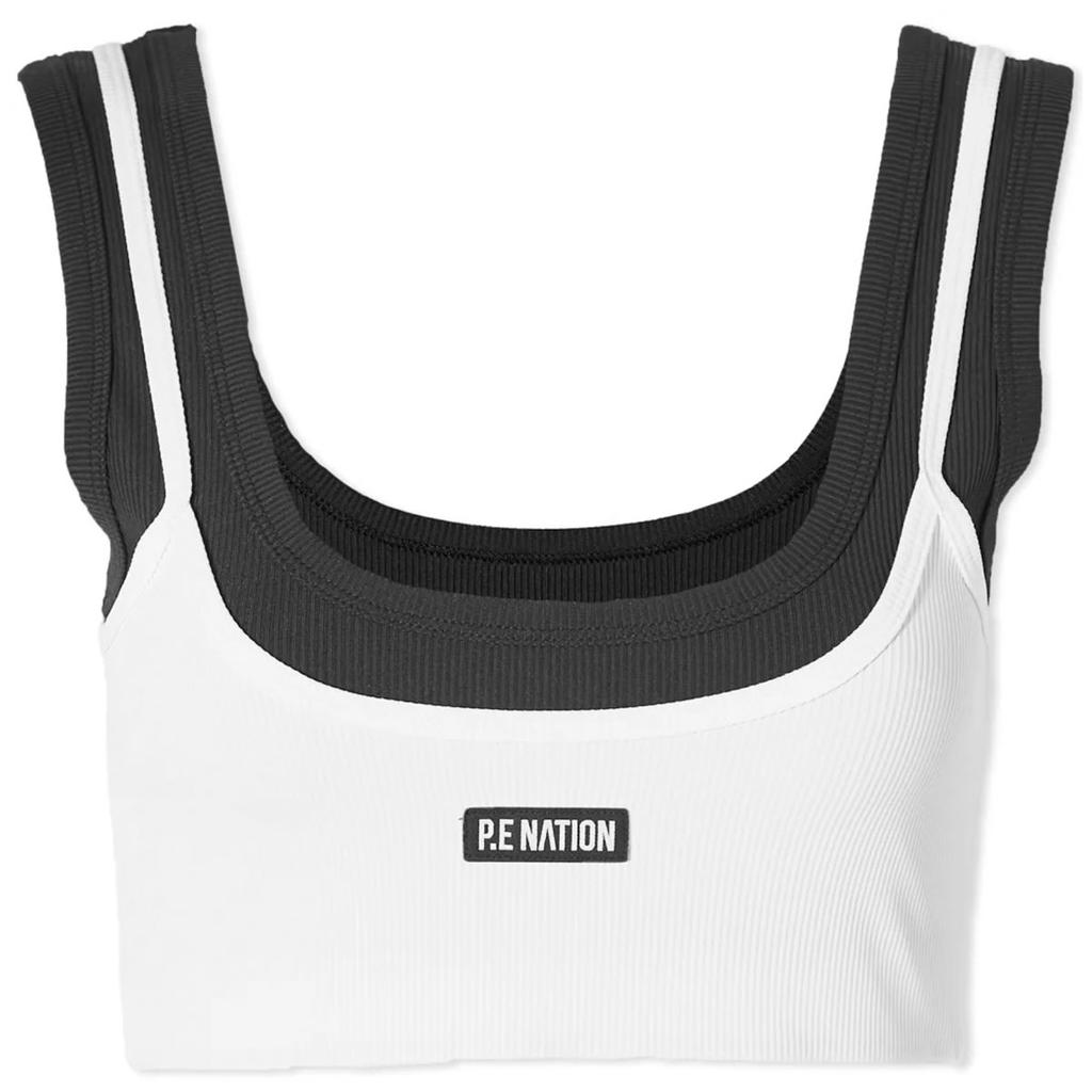 P.E Nation P.E Nation Podium Double Layer Bralette Top