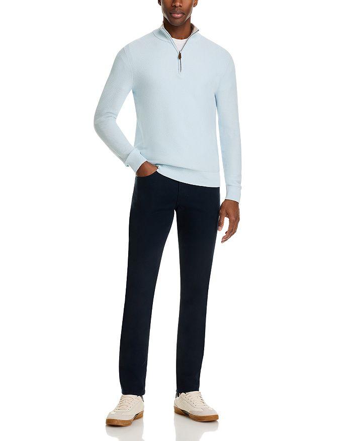 The Men's Store at Bloomingdale's Regular Fit Quarter Zip Sweater - Exclusive