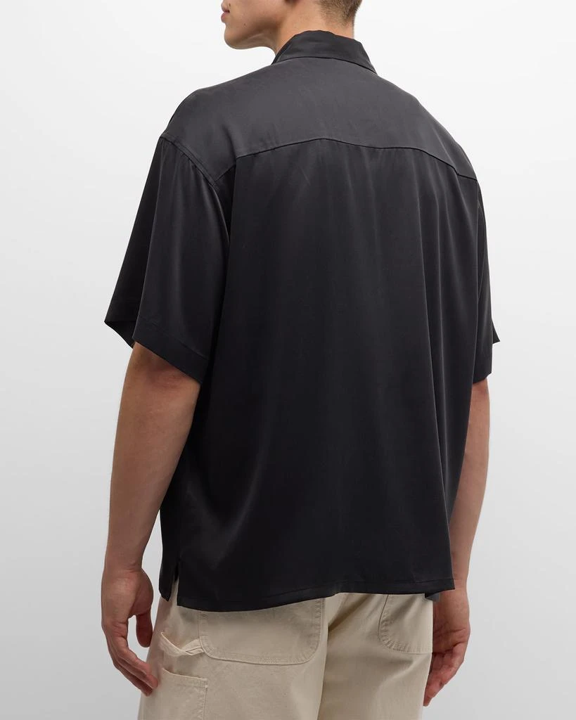 John Elliott Men's Brushed Silk Sport Shirt 3