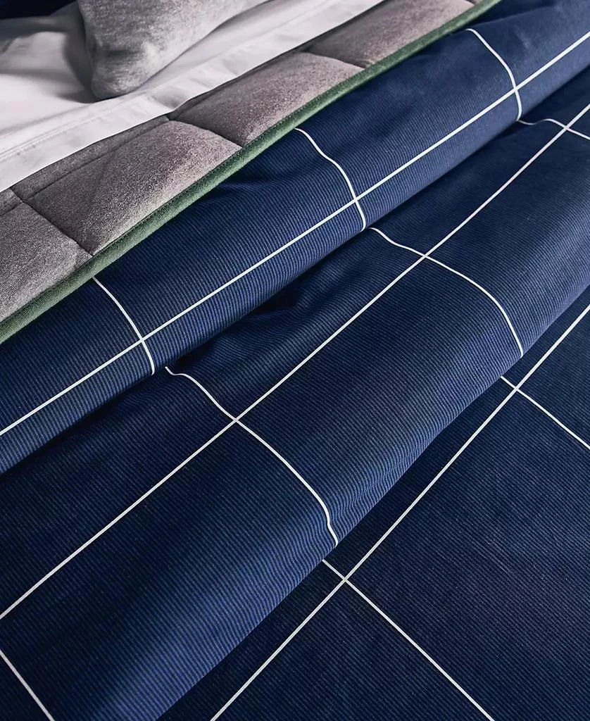 Lacoste Home Tennis Checks Cotton 3-Pc. Comforter Set 5