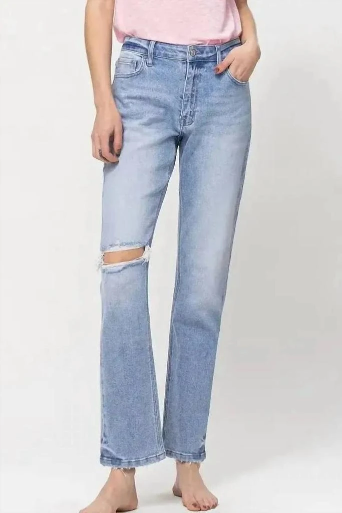 FLYING MONKEY Flying Monkey - High Rise Stretch Boyfriend Jeans 1