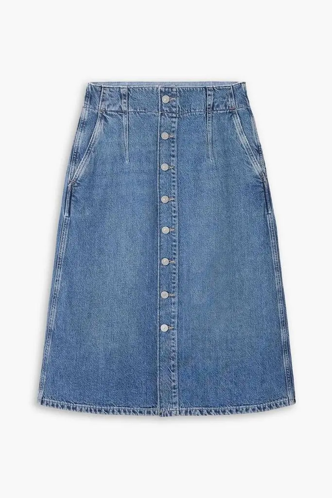Ralph Lauren Denim midi skirt
