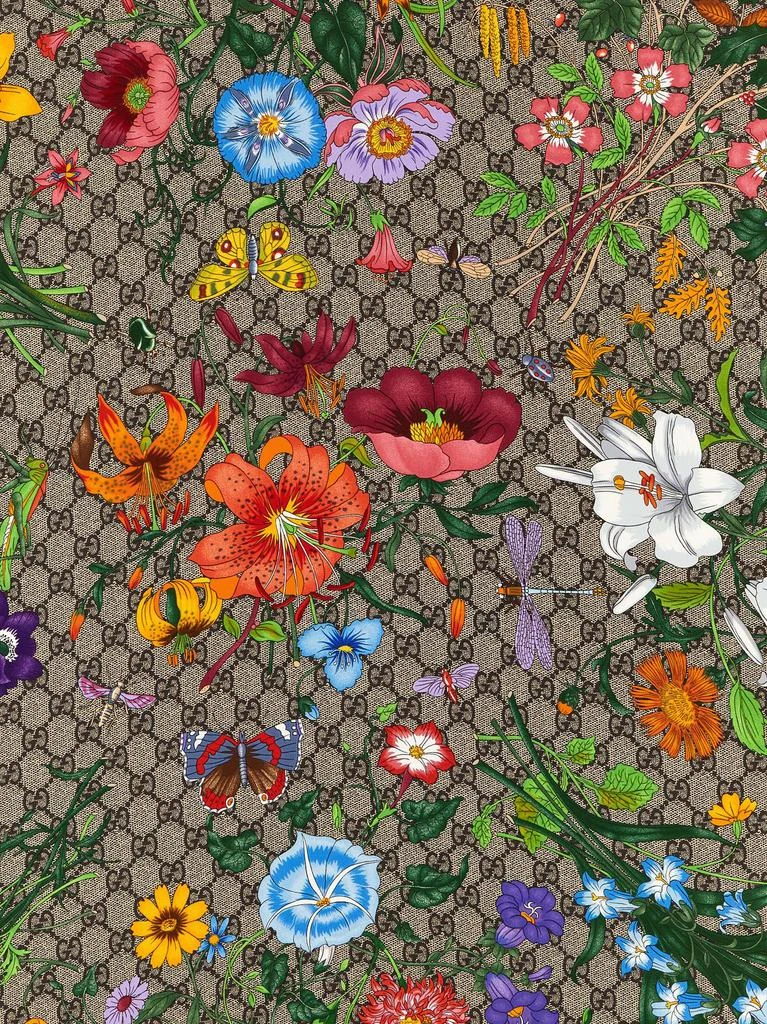 Gucci gg Flora Scarf 3