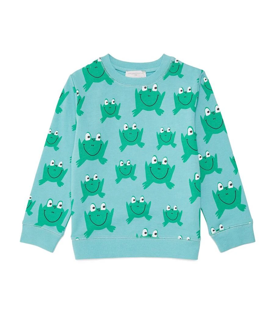 Stella McCartney Organic-Cotton Frog Sweatshirt (3-14 Years) 1