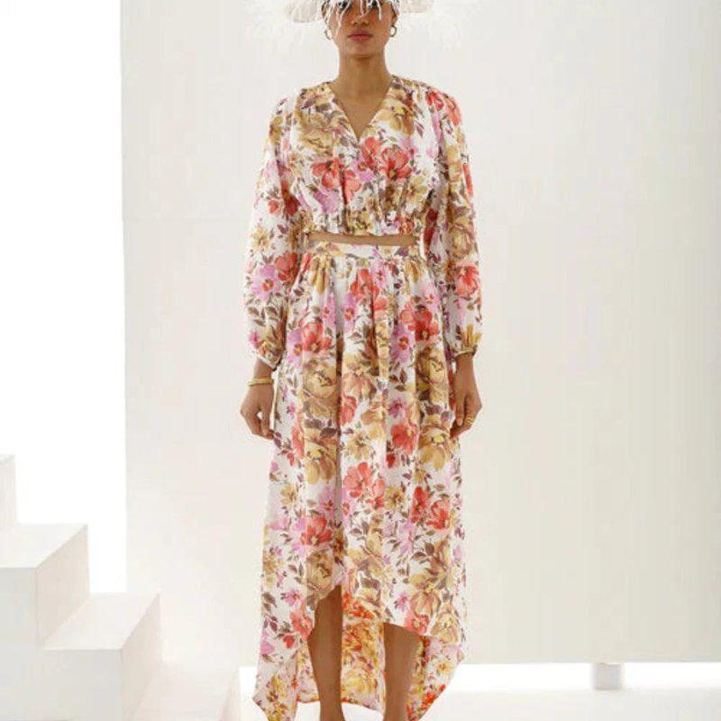 Isla and White Maldivas Sunlight Top (Final Sale)