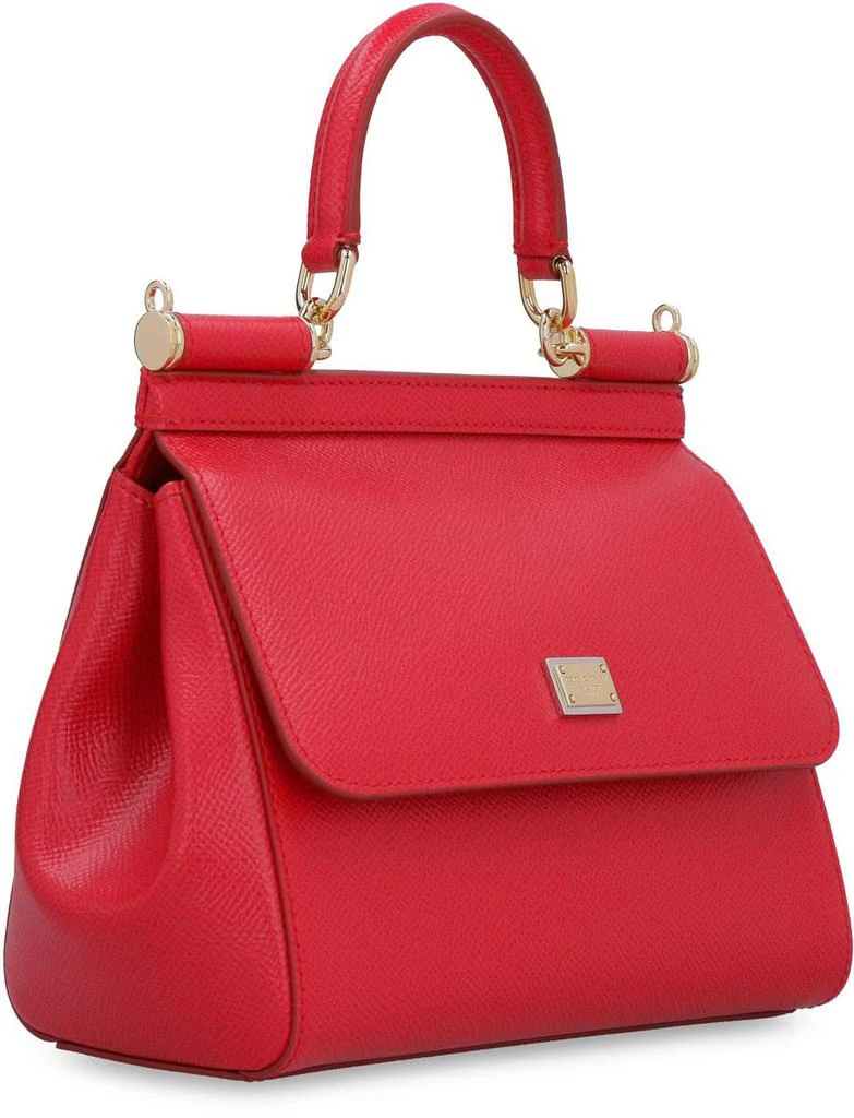 Dolce & Gabbana Dolce & Gabbana Sicily Small Leather Handbag 3