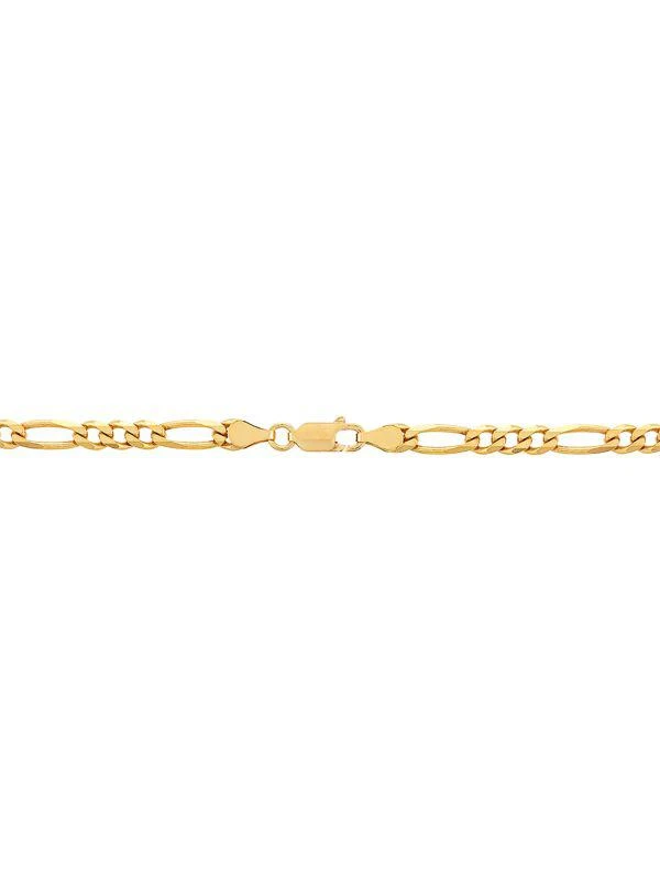 Saks Fifth Avenue Basic 18K Goldplated Sterling Silver Figaro Chain Necklace/18" 2
