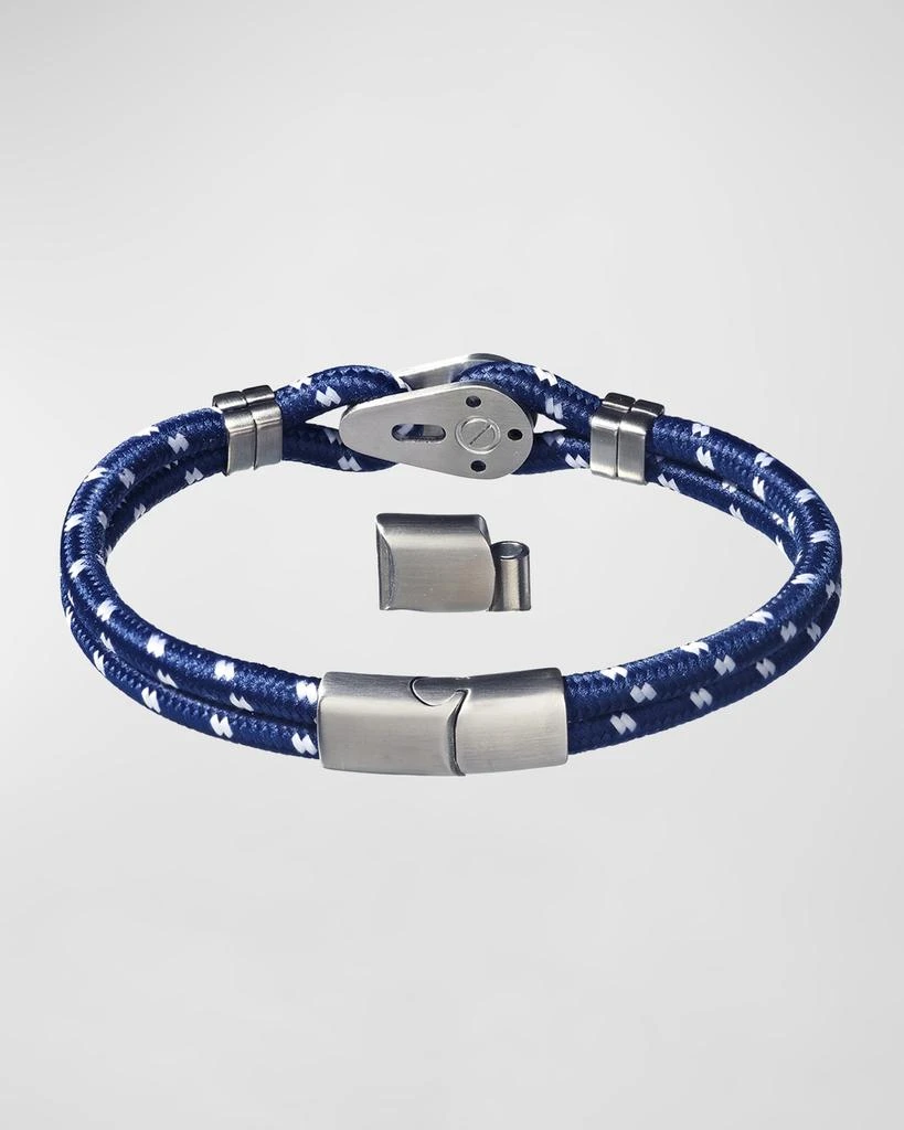 LINK UP Men's Sailing Pulley Nylon Cord Bracelet 3