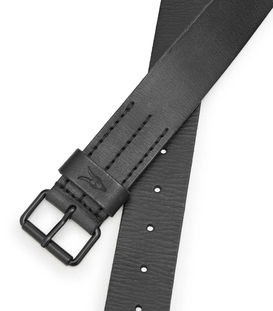 ALL SAINTS Buffalo Leather Dunston Belt 4