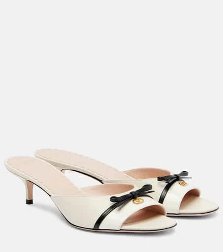 Valentino Bepointy 45 patent leather mules 1