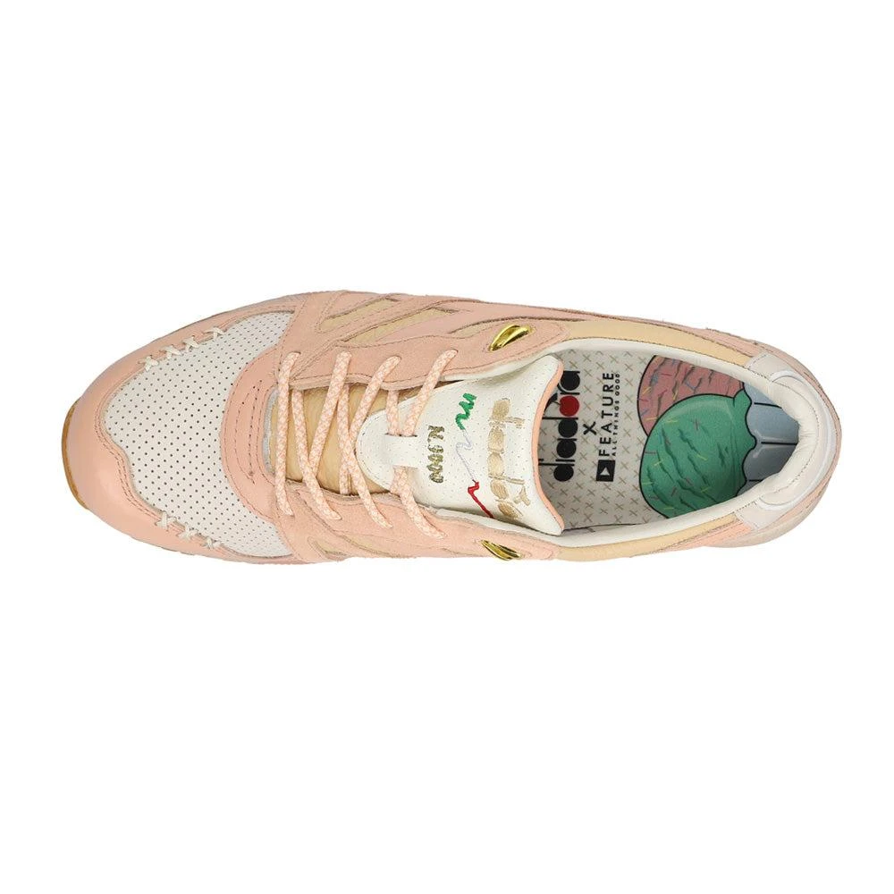 Diadora N9000 Ice Cream x Feature Perforated Lace Up Sneakers 4