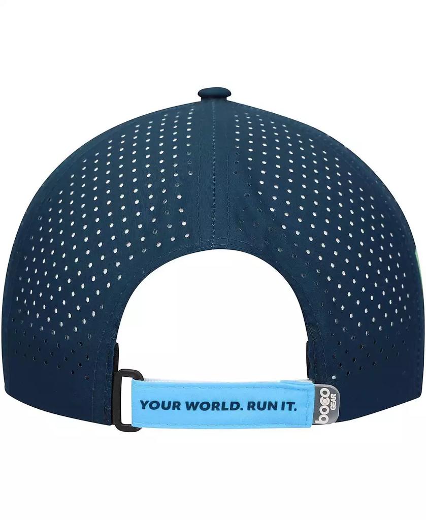 BOCO Gear Men's and Women's Navy World Marathon Majors Running Trucker Adjustable Hat