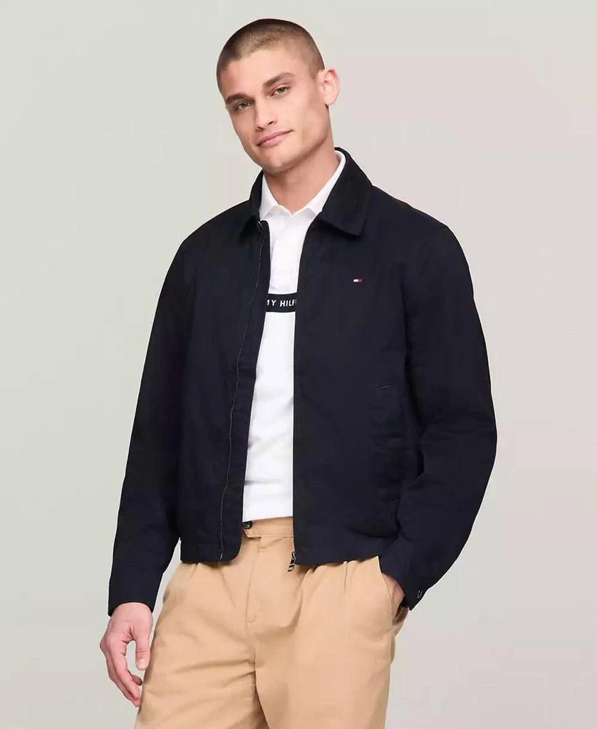 Tommy Hilfiger Men's Cotton Ivy Zip-Front Jacket 1