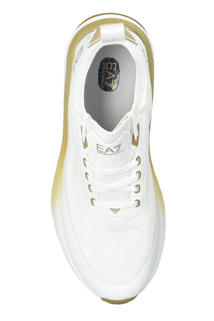 EA7 EMPORIO ARMANI Ea7 Emporio Armani Logo-Printed Lace-Up Sneakers 4