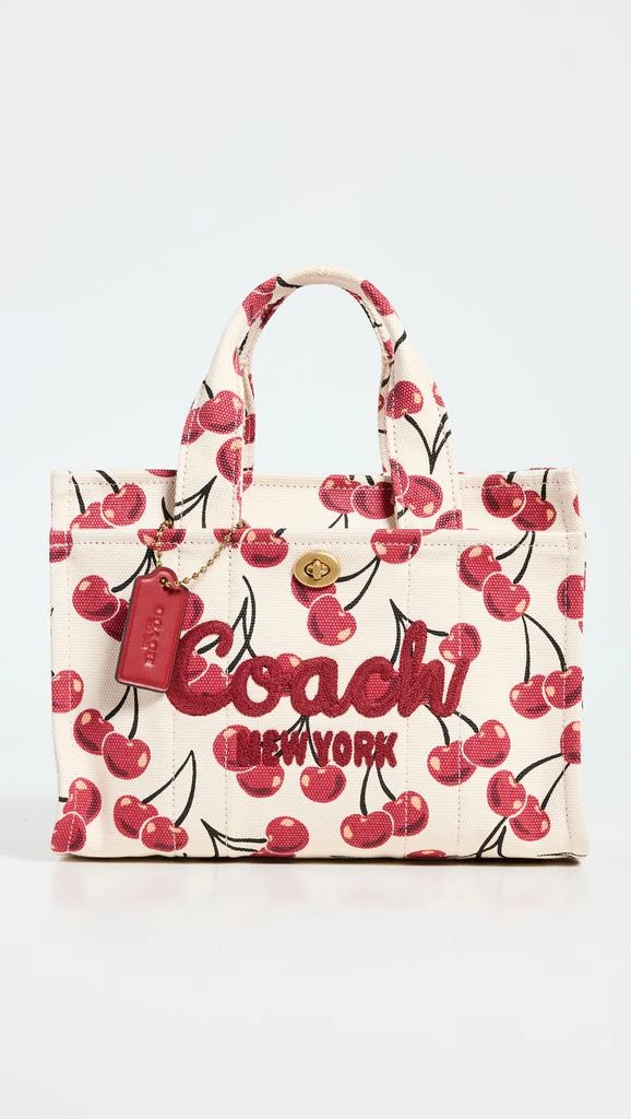 Coach Cherry Print Cargo Tote 26 1