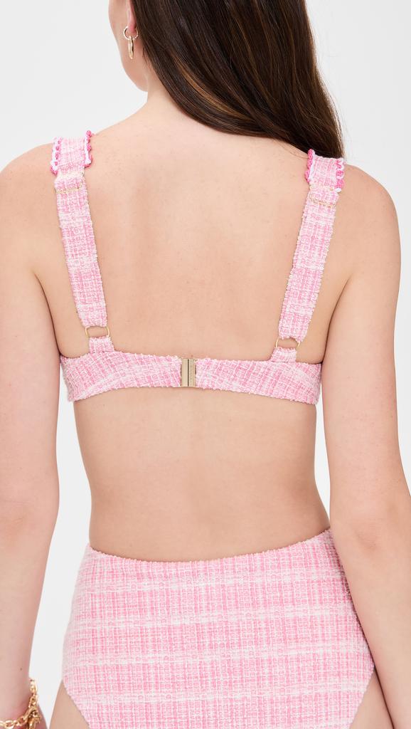 SIMKHAI Klara Balconette Bikini Top