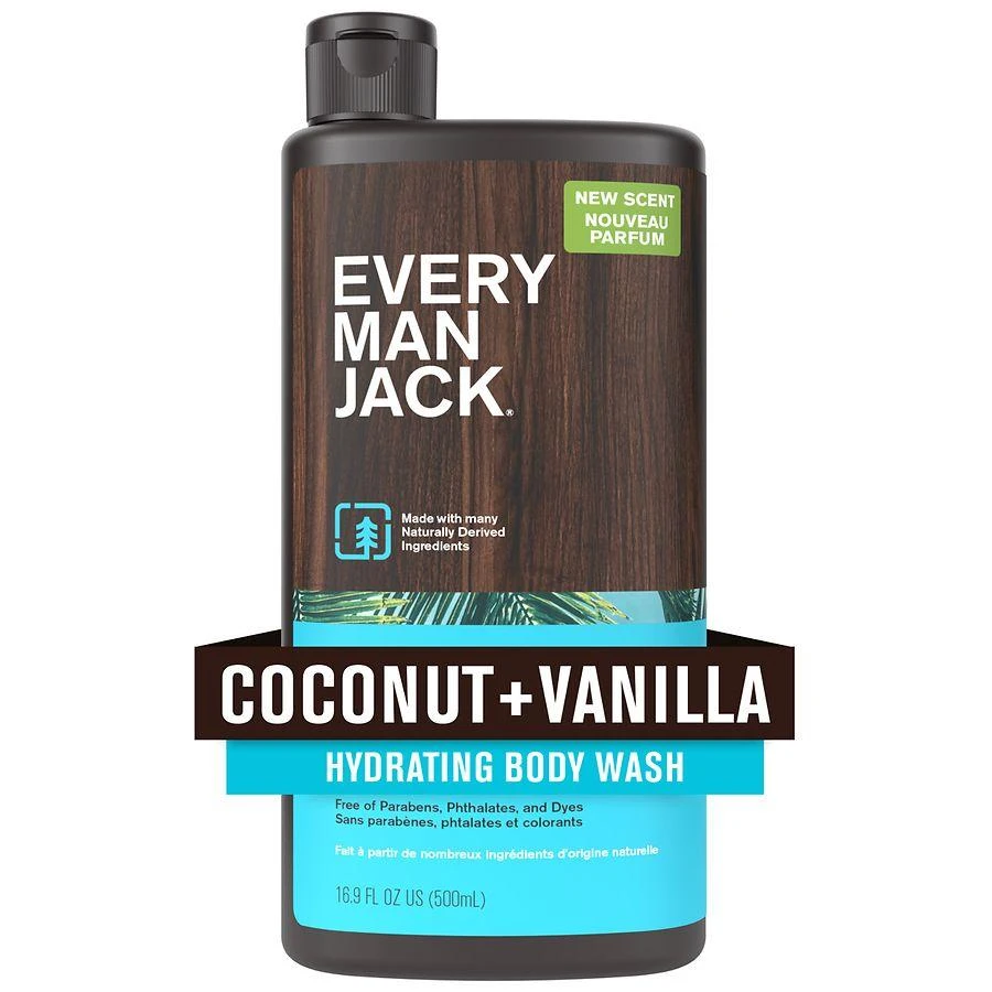 Every Man Jack Body Wash Coconut + Vanilla 1