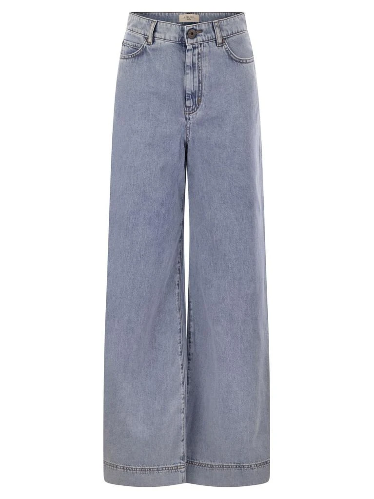 Weekend Max Mara Weekend Max Mara Vega Wide Leg Jeans 1