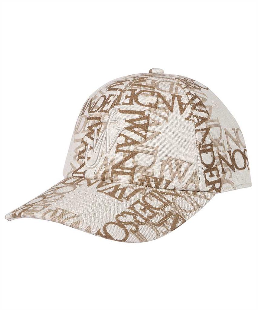【J W ANDERSON】Anchor Logo Ball Cap - Dark Brown BASEBALL CAP WITH ANCHOR LOGO – JW Anderson