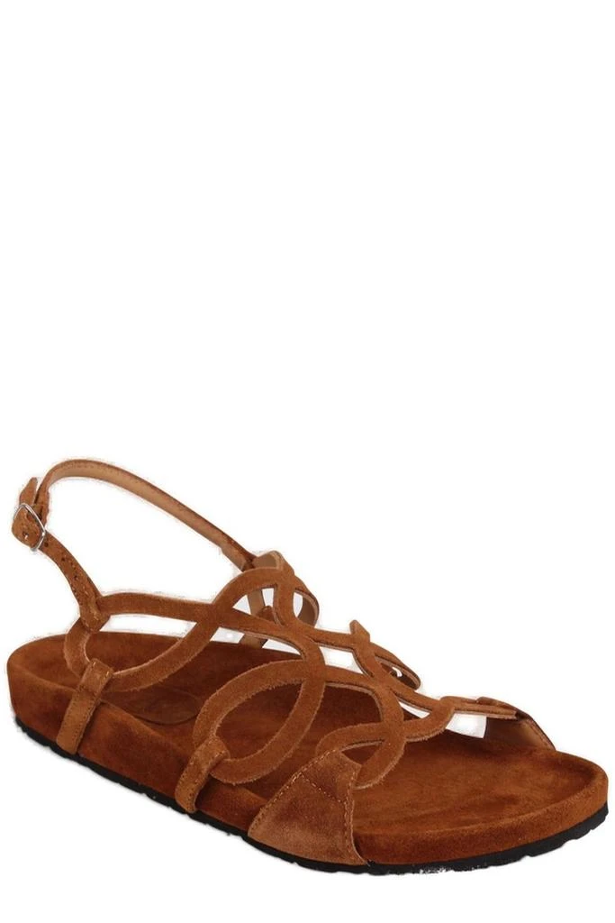 Anna F. Anna F. Open-Toe Slingback Sandals 2