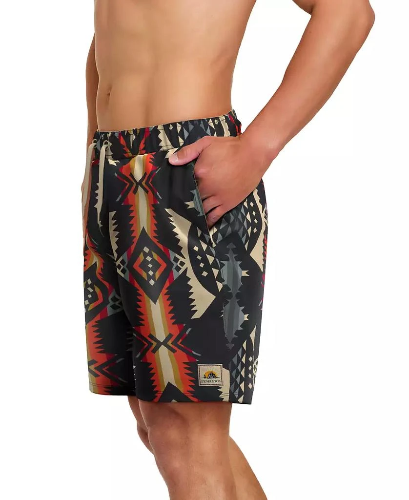 Pendleton Men's Printed 7" Packable Swim Trunk 3