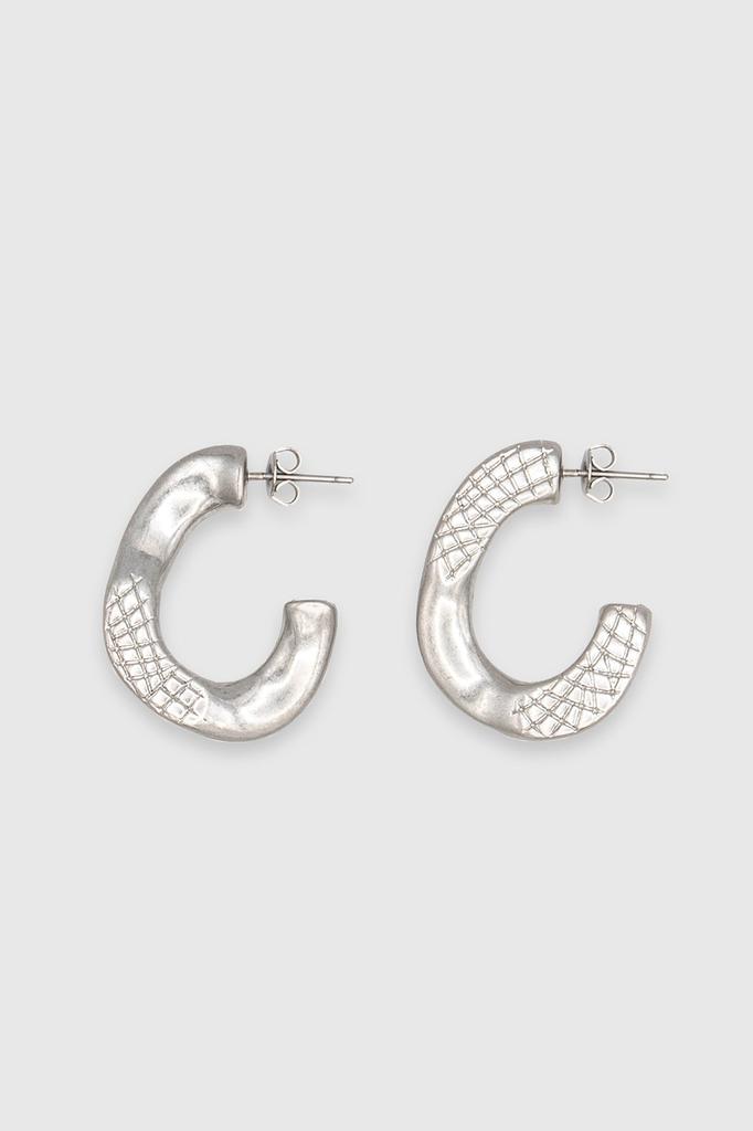 Rebecca Minkoff Textured Link Earring