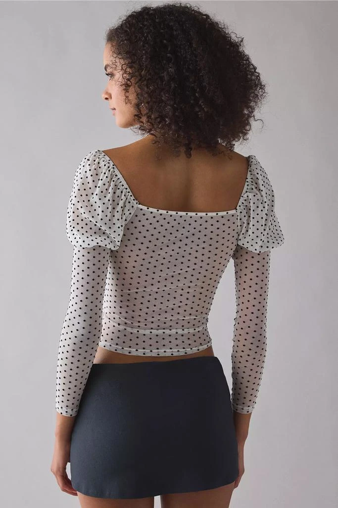 Kimchi Blue Kimchi Blue In The Dark Sheer Mesh Long Sleeve Top 3