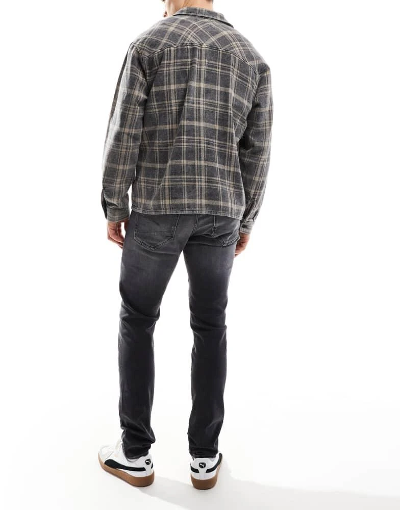 G-Star G-Star 3301 slim denim jeans in washed black 3