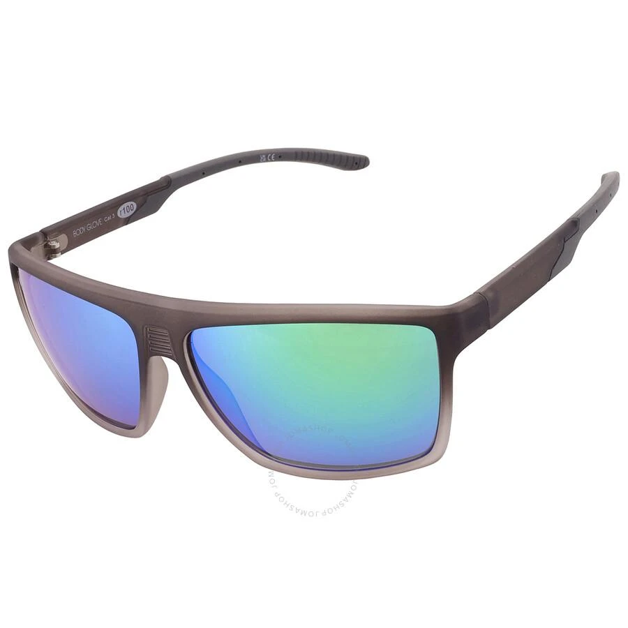 Body Glove Body Glove BGSPT 2004 Green Mirror Square Men's Sunglasses 10269478.FMR 3